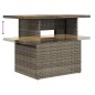 vidaXL 8-tlg. Garten-Sofagarnitur mit Kissen Grau Poly Rattan vidaXL 8-tlg. Garten-Sofagarnitur mit Kissen Grau Poly Rattan