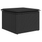 vidaXL 6-tlg. Garten-Sofagarnitur mit Kissen Schwarz Poly Rattan vidaXL 6-tlg. Garten-Sofagarnitur mit Kissen Schwarz Poly Rattan