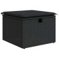 vidaXL 5-tlg. Garten-Sofagarnitur mit Kissen Schwarz Poly Rattan vidaXL 5-tlg. Garten-Sofagarnitur mit Kissen Schwarz Poly Rattan