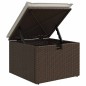 vidaXL 6-tlg. Garten-Sofagarnitur mit Kissen Braun Poly Rattan vidaXL 6-tlg. Garten-Sofagarnitur mit Kissen Braun Poly Rattan