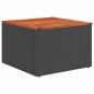 vidaXL 6-tlg. Garten-Sofagarnitur mit Kissen Schwarz Poly Rattan vidaXL 6-tlg. Garten-Sofagarnitur mit Kissen Schwarz Poly Rattan
