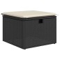vidaXL 7-tlg. Garten-Sofagarnitur mit Kissen Schwarz Poly Rattan vidaXL 7-tlg. Garten-Sofagarnitur mit Kissen Schwarz Poly Rattan