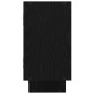 vidaXL Würfelregal 5 Fächer Schwarz Holzwerkstoff vidaXL Würfelregal 5 Fächer Schwarz Holzwerkstoff