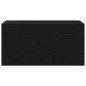 vidaXL Bad-Wandschrank Schwarz 60x25x30 cm Holzwerkstoff vidaXL Bad-Wandschrank Schwarz 60x25x30 cm Holzwerkstoff