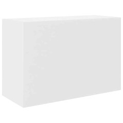 vidaXL Bad-Wandschrank Weiß 60x25x40 cm Holzwerkstoff