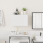 vidaXL Bad-Wandschrank Weiß 60x25x40 cm Holzwerkstoff vidaXL Bad-Wandschrank Weiß 60x25x40 cm Holzwerkstoff