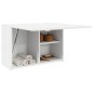 vidaXL Bad-Wandschrank Weiß 60x25x40 cm Holzwerkstoff vidaXL Bad-Wandschrank Weiß 60x25x40 cm Holzwerkstoff