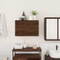 vidaXL Bad-Wandschrank Braun Eichen-Optik 60x25x40 cm Holzwerkstoff vidaXL Bad-Wandschrank Braun Eichen-Optik 60x25x40 cm Holzwerkstoff