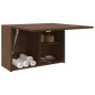vidaXL Bad-Wandschrank Braun Eichen-Optik 60x25x40 cm Holzwerkstoff vidaXL Bad-Wandschrank Braun Eichen-Optik 60x25x40 cm Holzwerkstoff
