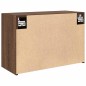 vidaXL Bad-Wandschrank Braun Eichen-Optik 60x25x40 cm Holzwerkstoff vidaXL Bad-Wandschrank Braun Eichen-Optik 60x25x40 cm Holzwerkstoff