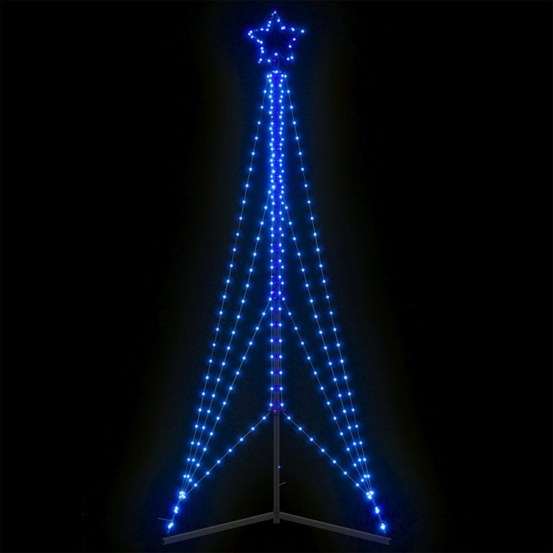 vidaXL LED Weihnachtsbaum 483 LEDs Blau 240 cm vidaXL LED Weihnachtsbaum 483 LEDs Blau 240 cm