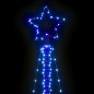 vidaXL LED Weihnachtsbaum 483 LEDs Blau 240 cm vidaXL LED Weihnachtsbaum 483 LEDs Blau 240 cm