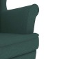 vidaXL Schaukelsessel Dunkelgrün 74x90x102 cm Stoff vidaXL Schaukelsessel Dunkelgrün 74x90x102 cm Stoff