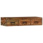 vidaXL TV-Wandschrank 100x30x19 cm Altholz Massiv vidaXL TV-Wandschrank 100x30x19 cm Altholz Massiv