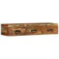 vidaXL TV-Wandschrank 100x30x19 cm Altholz Massiv vidaXL TV-Wandschrank 100x30x19 cm Altholz Massiv
