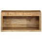vidaXL TV-Wandschrank 40x30x19 cm Raues Mangoholz