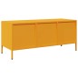 vidaXL TV-Schrank Senfgelb 101,5x39x43,5 cm Kaltgewalzter Stahl vidaXL TV-Schrank Senfgelb 101,5x39x43,5 cm Kaltgewalzter Stahl