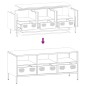 vidaXL TV-Schrank Senfgelb 101,5x39x43,5 cm Kaltgewalzter Stahl vidaXL TV-Schrank Senfgelb 101,5x39x43,5 cm Kaltgewalzter Stahl