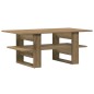 vidaXL Couchtisch Artisan-Eiche 102x55x42 cm Holzwerkstoff vidaXL Couchtisch Artisan-Eiche 102x55x42 cm Holzwerkstoff