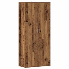 vidaXL Schuhschrank Altholz-Optik 80×39×178 cm Holzwerkstoff