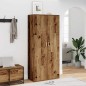 vidaXL Schuhschrank Altholz-Optik 80×39×178 cm Holzwerkstoff vidaXL Schuhschrank Altholz-Optik 80×39×178 cm Holzwerkstoff