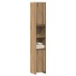 vidaXL Badschrank Artisan-Eiche 30x30x183,5 cm Holzwerkstoff vidaXL Badschrank Artisan-Eiche 30x30x183,5 cm Holzwerkstoff