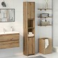 vidaXL Badschrank Artisan-Eiche 30x30x183,5 cm Holzwerkstoff vidaXL Badschrank Artisan-Eiche 30x30x183,5 cm Holzwerkstoff