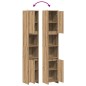 vidaXL Badschrank Artisan-Eiche 30x30x183,5 cm Holzwerkstoff vidaXL Badschrank Artisan-Eiche 30x30x183,5 cm Holzwerkstoff