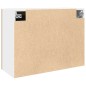 vidaXL Hängeglasschrank Artisan-Eiche 80x31x60 cm Holzwerkstoff