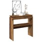 vidaXL Konsolentisch Altholz-Optik 80x30x80 cm Holzwerkstoff vidaXL Konsolentisch Altholz-Optik 80x30x80 cm Holzwerkstoff