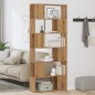 vidaXL Bücherregal/Raumteiler Artisan-Eiche 80x24x186 cm vidaXL Bücherregal/Raumteiler Artisan-Eiche 80x24x186 cm