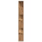 vidaXL Bücherregal/Raumteiler Artisan-Eiche 80x24x186 cm vidaXL Bücherregal/Raumteiler Artisan-Eiche 80x24x186 cm