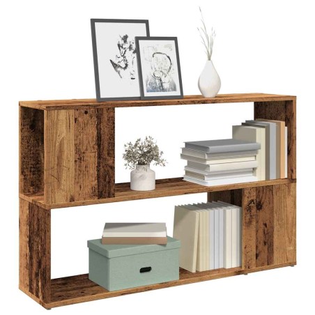 vidaXL Bücherregal Altholz-Optik 100x24x63 cm Holzwerkstoff