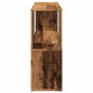 vidaXL Bücherregal Altholz-Optik 100x24x63 cm Holzwerkstoff vidaXL Bücherregal Altholz-Optik 100x24x63 cm Holzwerkstoff