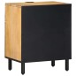 vidaXL Nachttisch Braun 50x33x60 cm Massivholz Mango
