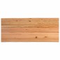 vidaXL Esstisch mit Baumkanten Hellbraun 240x100x74cm Massivholz Eiche vidaXL Esstisch mit Baumkanten Hellbraun 240x100x74cm Massivholz Eiche