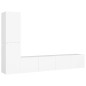 4-tlg. TV-Schrank-Set Weiß Holzwerkstoff 4-tlg. TV-Schrank-Set Weiß Holzwerkstoff