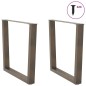 vidaXL Esstisch mit Baumkanten 240x100x74 cm Massivholz Eiche vidaXL Esstisch mit Baumkanten 240x100x74 cm Massivholz Eiche