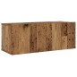 vidaXL 8-tlg. TV-Schrank-Set Wandmontage Altholz-Optik Holzwerkstoff vidaXL 8-tlg. TV-Schrank-Set Wandmontage Altholz-Optik Holzwerkstoff