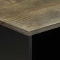 vidaXL Couchtisch Hellgrau 80x50x40 cm Massivholz Mango vidaXL Couchtisch Hellgrau 80x50x40 cm Massivholz Mango