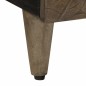 vidaXL Couchtisch Hellgrau 100x54x40 cm Massivholz Mango