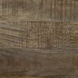 vidaXL Couchtisch Hellgrau 100x54x40 cm Massivholz Mango