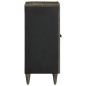 vidaXL Sideboard Hellgrau 60x33,5x75 cm Massivholz Mango vidaXL Sideboard Hellgrau 60x33,5x75 cm Massivholz Mango