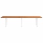 vidaXL Esstisch mit Baumkanten 320x100x74 cm Massivholz Eiche vidaXL Esstisch mit Baumkanten 320x100x74 cm Massivholz Eiche