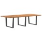 vidaXL Esstisch mit Baumkanten 280x120x74 cm Massivholz Eiche vidaXL Esstisch mit Baumkanten 280x120x74 cm Massivholz Eiche