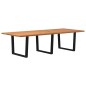 vidaXL Esstisch mit Baumkanten 280x120x74 cm Massivholz Eiche vidaXL Esstisch mit Baumkanten 280x120x74 cm Massivholz Eiche