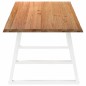 vidaXL Esstisch mit Baumkanten 320x100x74 cm Massivholz Eiche vidaXL Esstisch mit Baumkanten 320x100x74 cm Massivholz Eiche