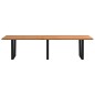 vidaXL Esstisch mit Baumkanten 320x100x74 cm Massivholz Eiche vidaXL Esstisch mit Baumkanten 320x100x74 cm Massivholz Eiche