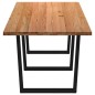 vidaXL Esstisch mit Baumkanten 320x100x74 cm Massivholz Eiche vidaXL Esstisch mit Baumkanten 320x100x74 cm Massivholz Eiche