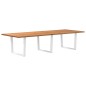 vidaXL Esstisch 320x120x74 cm Massivholz Eiche Rechteckig vidaXL Esstisch 320x120x74 cm Massivholz Eiche Rechteckig